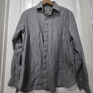 Mens Micheal Kors Dress Shirt Size Large